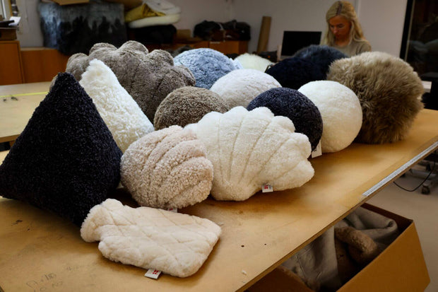 fårskinnskuddar egen produktion