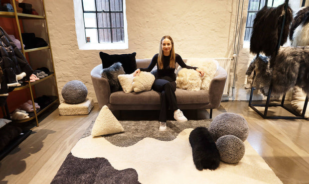 fårskinnsmatta inredning 