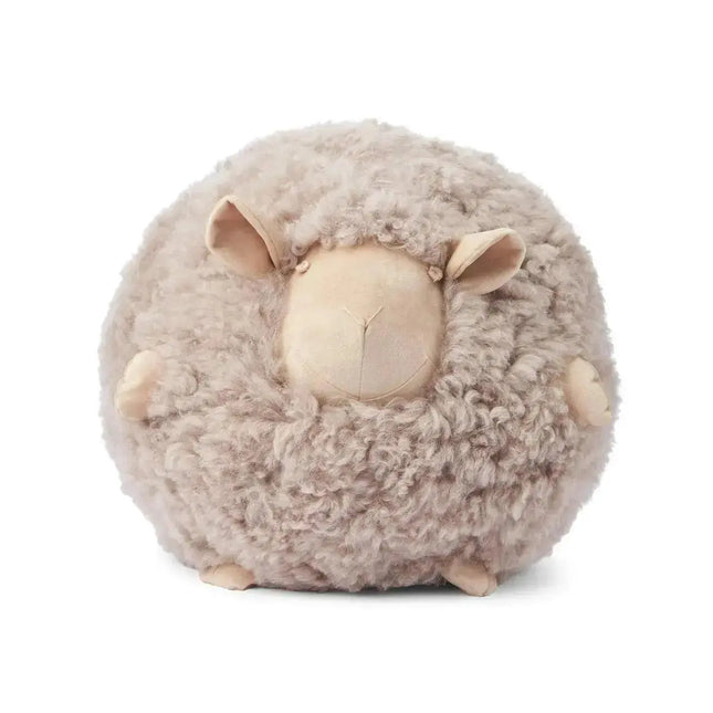 Cute Sheep Fårskinnskudde | Fårskinnsull | D28 cm - Faarskinn.se