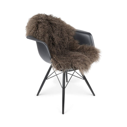 Fårskinn Premium | Lång lugg | 85x50 cm Ljusbrun
