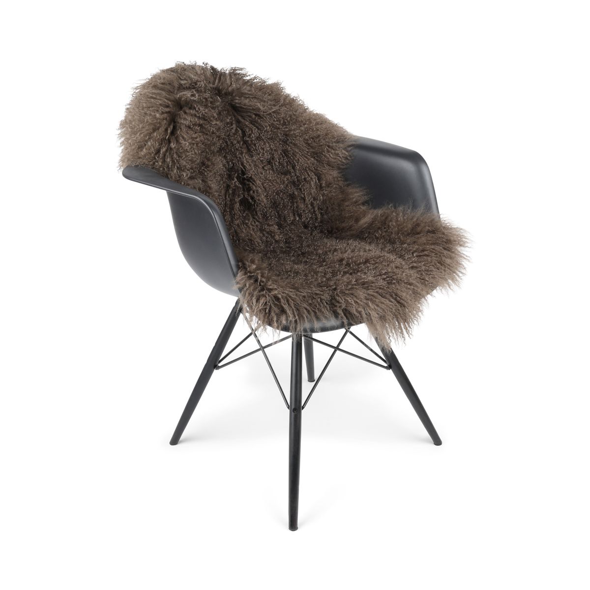 Fårskinn Premium | Lång lugg | 85x50 cm Ljusbrun