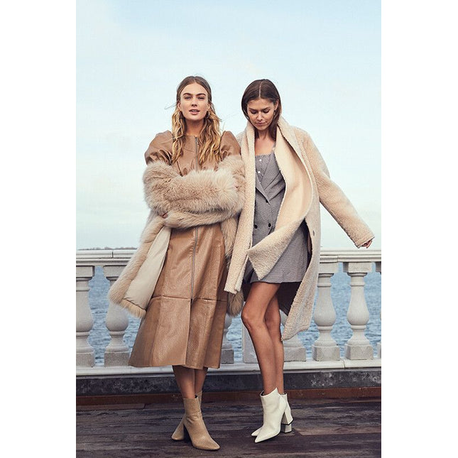 Villa halsduk Mossgrön