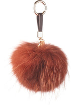 Pompon nyckelring