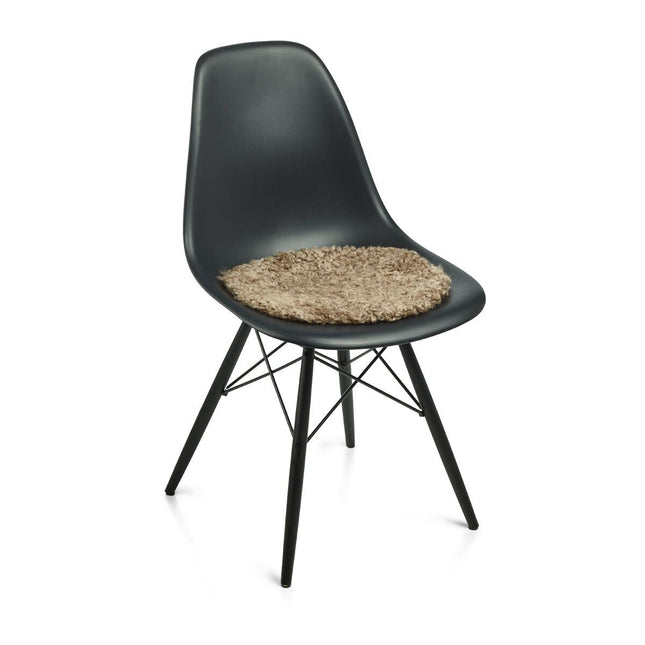 Stolsdyna | Fårskinn | Kort lugg | D38 cm