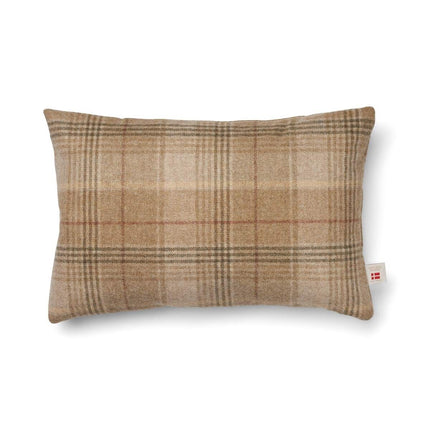 Checked Collection | Ullkudde | Dubbelsidig | 52x52 cm | 34x52 cm Sand-Beige