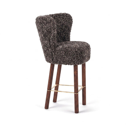 Emilia Barstol | Kort lugg | 57x47x106 cm Cappuccino