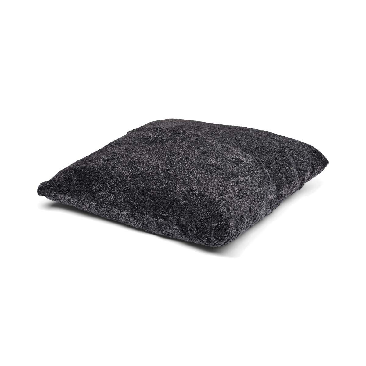 Maxi Float kudde | Kort lugg | Nya Zeeland | Dubbelsidig | 90x90 cm Koksgrå