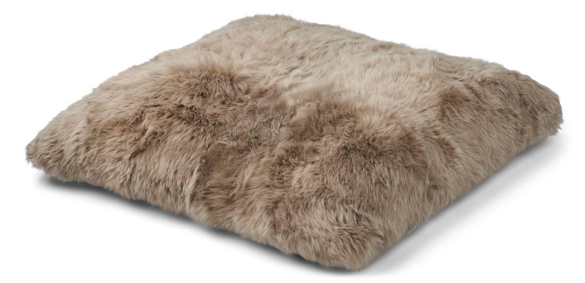 Maxi Float | Lång lugg | Nya Zeeland | 90x90 cm Ljusbrun