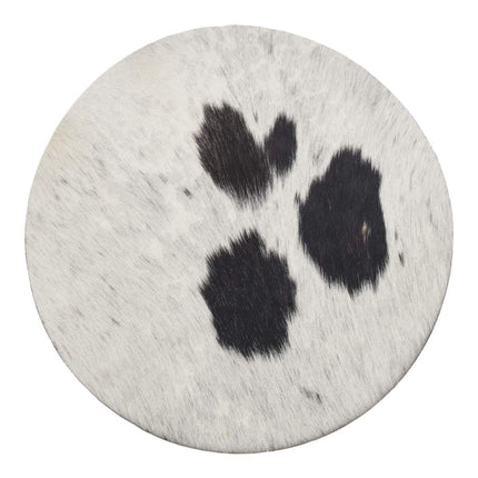 Stolsdyna | Koskinn | D37 cm Salt / Peppar / Svart / Vit