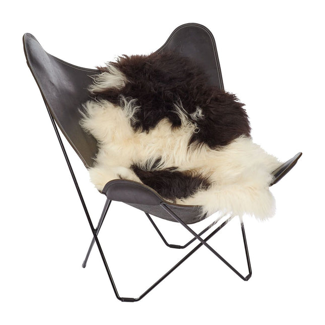 Fårskinn Premium | Ekologiskt | Lång lugg | 120+x60 cm