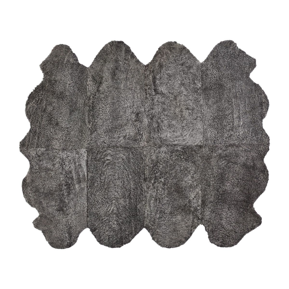 Fårskinn Premium | Kort lugg | 180x214 cm Grå