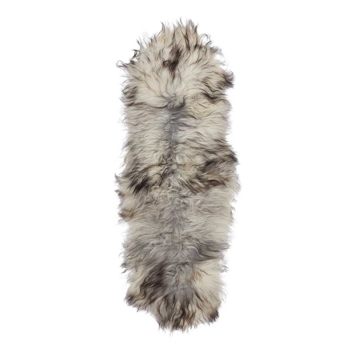 Fårskinn | Dubbelt | Lång lugg | Ekologiskt | 180 cm
