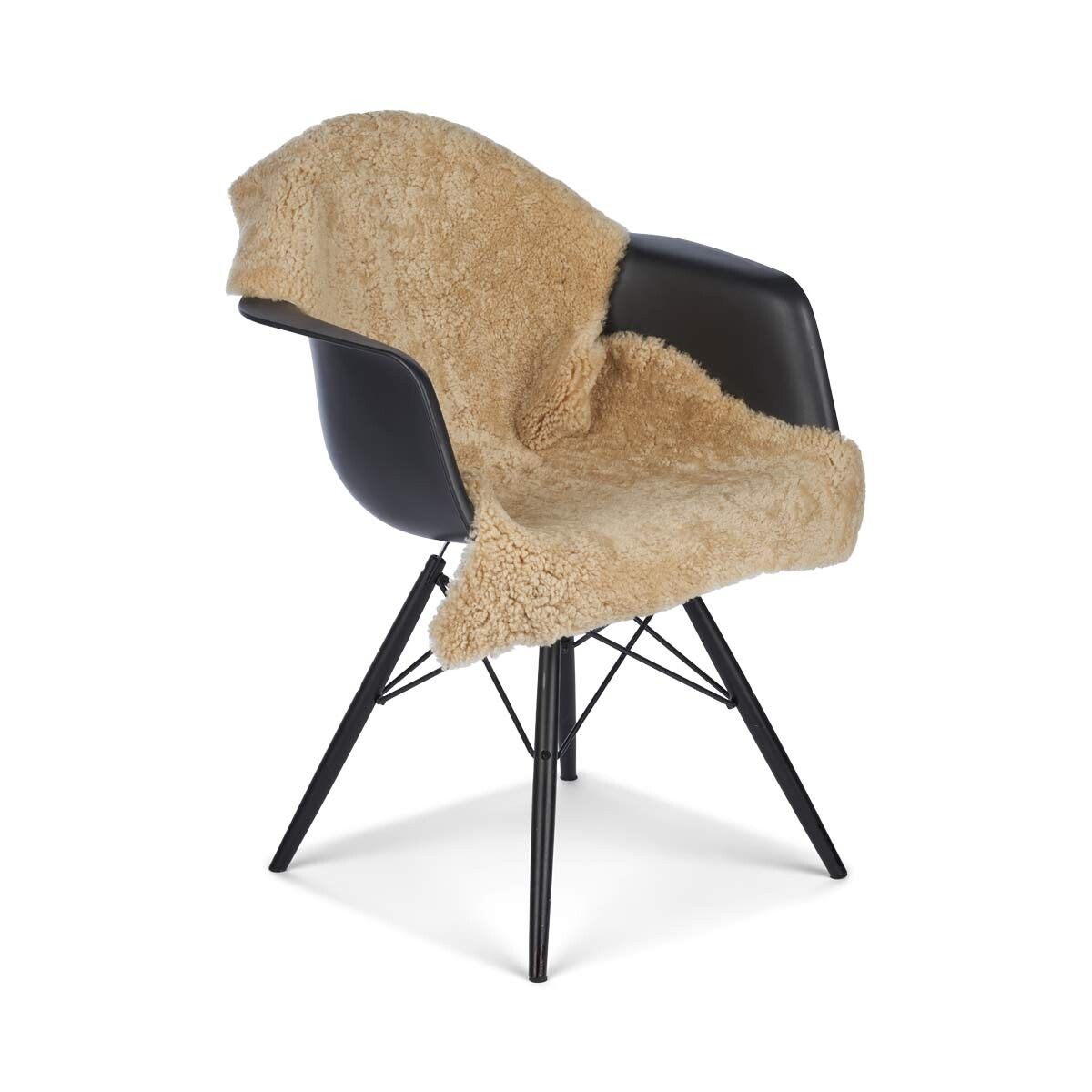 Fårskinn Premium | Kort lugg | 90x60 cm Gyllene