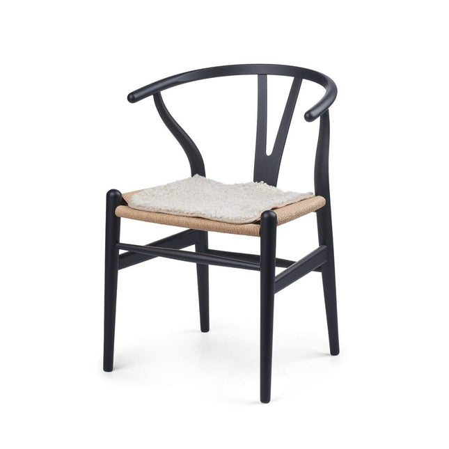 Stolsdyna | Fårskinn | Kort lugg | 35x35 cm