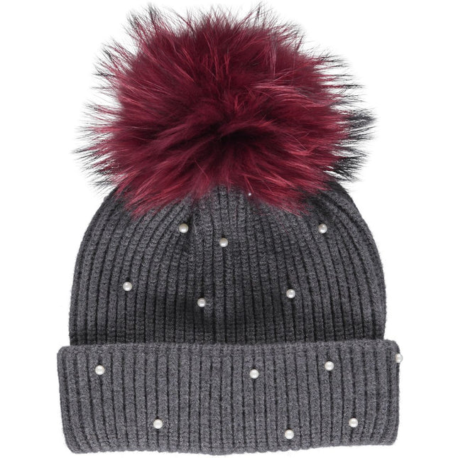 Safina Mössa | Ull | Tvättbjörnspäls