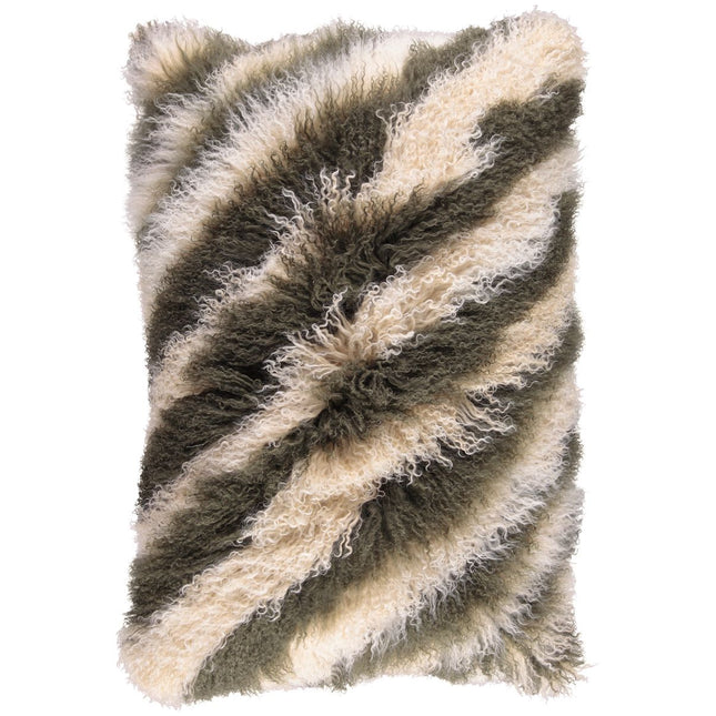 Fårskinnskudde | Lockig | Tibet | 60x90 cm