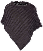 Molly poncho Mörk Grå