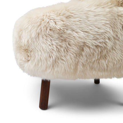 Ethan Loungestol | Långhårig Beige