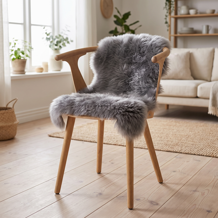 Fårskinn | Nya Zeeland | 70+ cm Vit