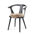 Stolsdyna | Fårskinn | Lång lugg | D38 cm