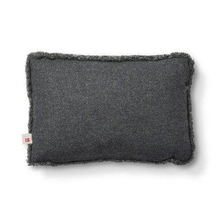 Short-Wool Sheepskin Cushion | 34x52 cm Rock/Grafit