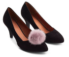 Shoes Pom Pom Clip | Mink | 5 cm (2 pcs. set) Ljus Lila