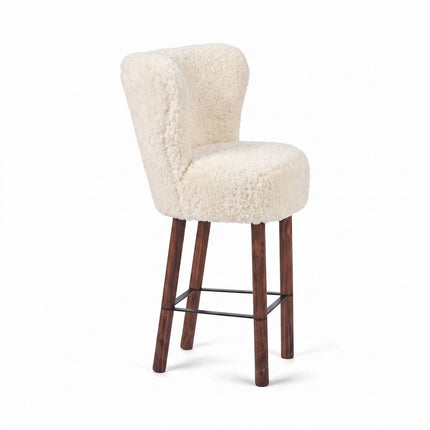 Emilia Barstol | Kort lugg | 57x47x106 cm Vit