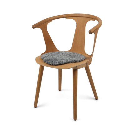 Stolsdyna | Kort lugg | Nya Zeeland | D34 cm Skandinavien Ljusgrå