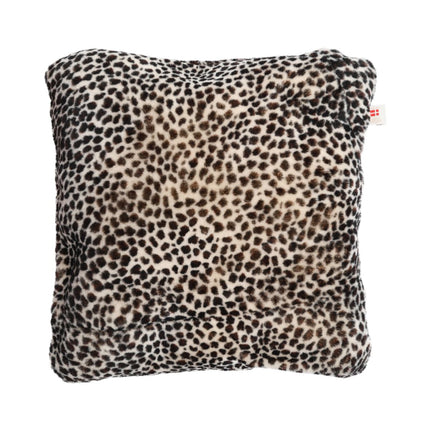 Premium Kudde | Dubbelsidig Mockasin | Nya Zeeland | 52×52 cm Leopard