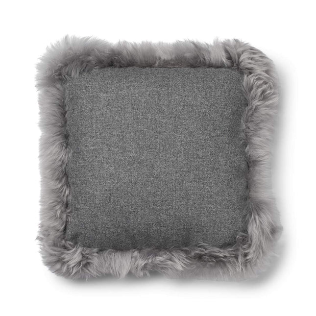 Classic Collection | Ullkudde | Lång lugg | Dubbelsidig | 52x52 cm | 34x52 cm