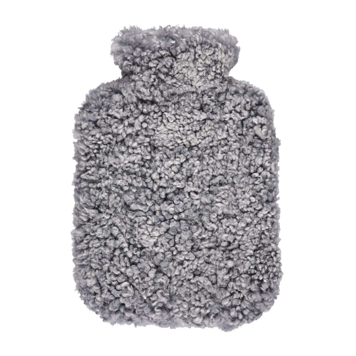 Värmekudde | Fårskinn | Kort lugg | 37x27 cm Ljusgrå 