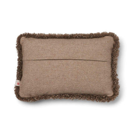 Classic Collection | Ullkudde | Kort lugg | Dubbelsidig | 52x52 cm | 34x52 cm Beige / Ljusbrun