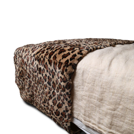 Premium Sänglöpare | Rex Rabbit | 238 x 55 cm Leopard