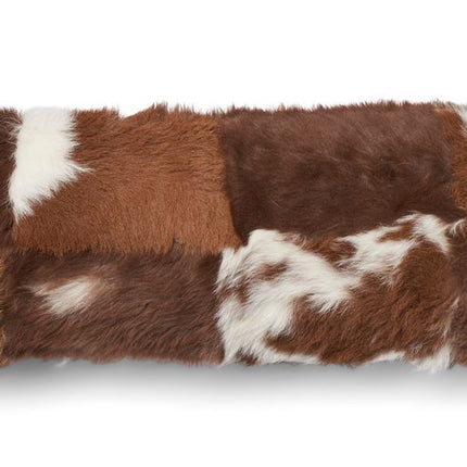 Fårskinnskudde | Toscana | Dubbelsidig Brun / Beige Mix