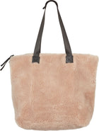 Norma Väska | Fårskinn  Beige