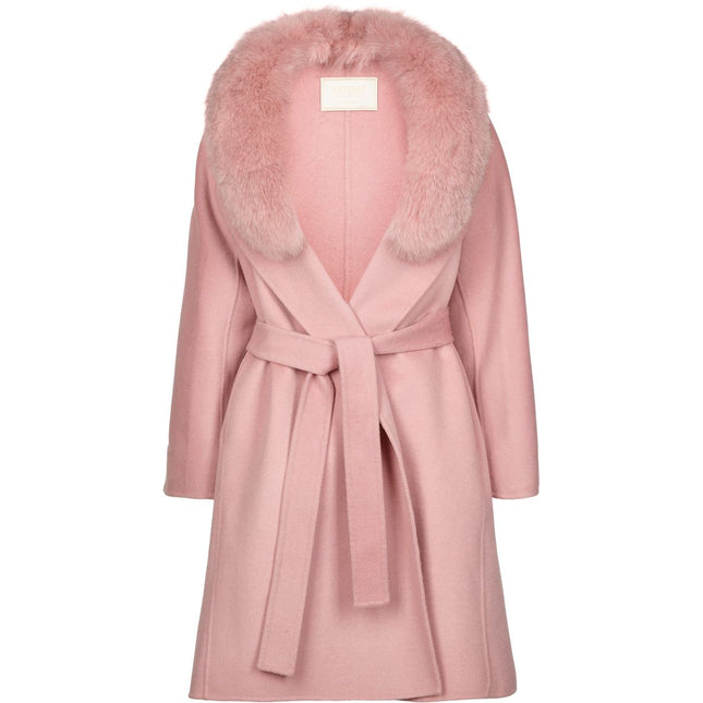 Valerie Kappa | Ull | Krage av rävpäls