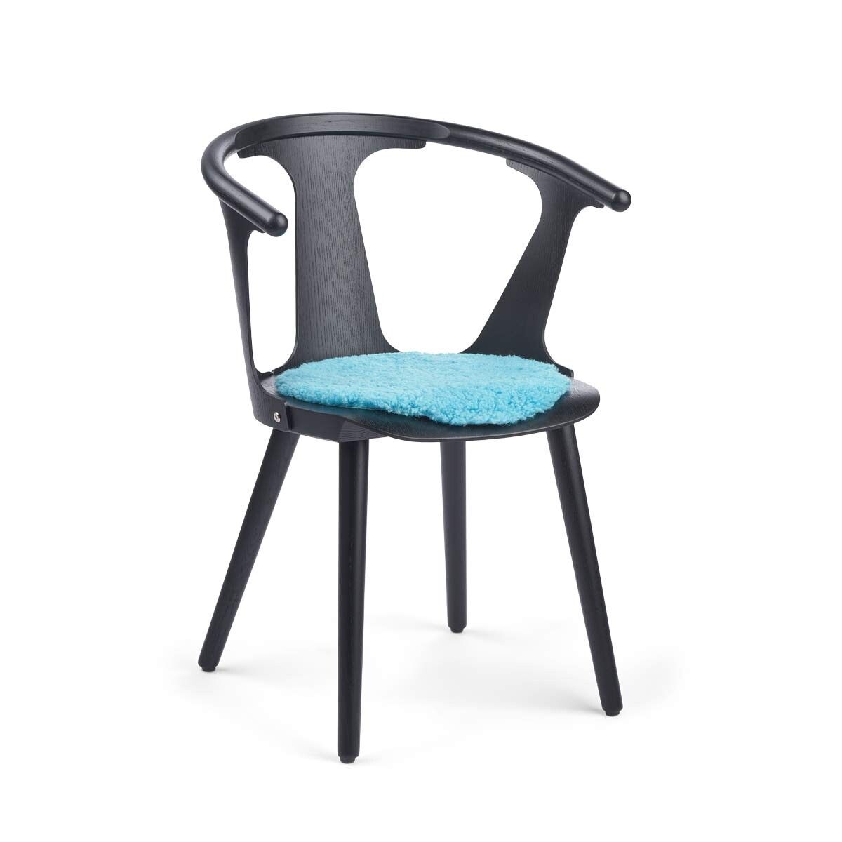 Stolsdyna | Fårskinn | Kort lugg | D38 cm