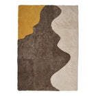 River Fårskinnsmatta | Kort lugg Gul / Ljusbrun / Beige