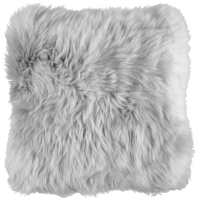 Fårskinnskudde | Lång lugg | 35x35 cm