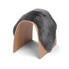 Sheep Stool cover | Lång lugg | Nya Zeeland Mörkgrå