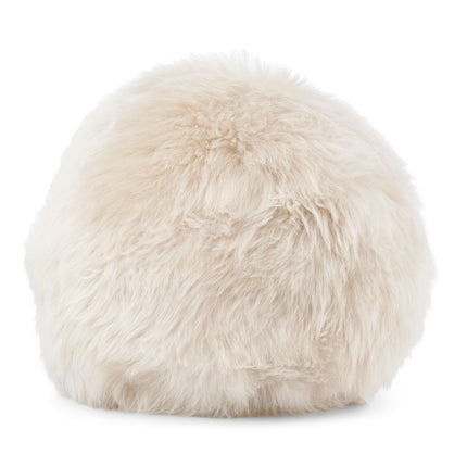 Angelite kudde | Lång lugg | Nya Zeeland | Ø25/30/35 cm Beige