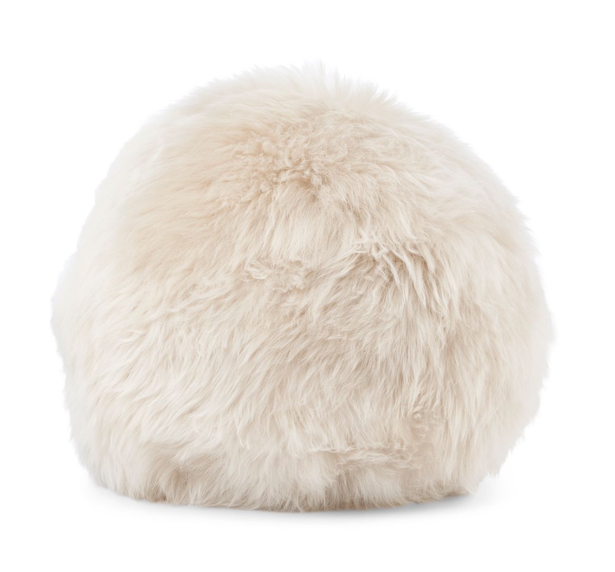 Angelite kudde | Lång lugg | Nya Zeeland | Ø25/30/35 cm Beige