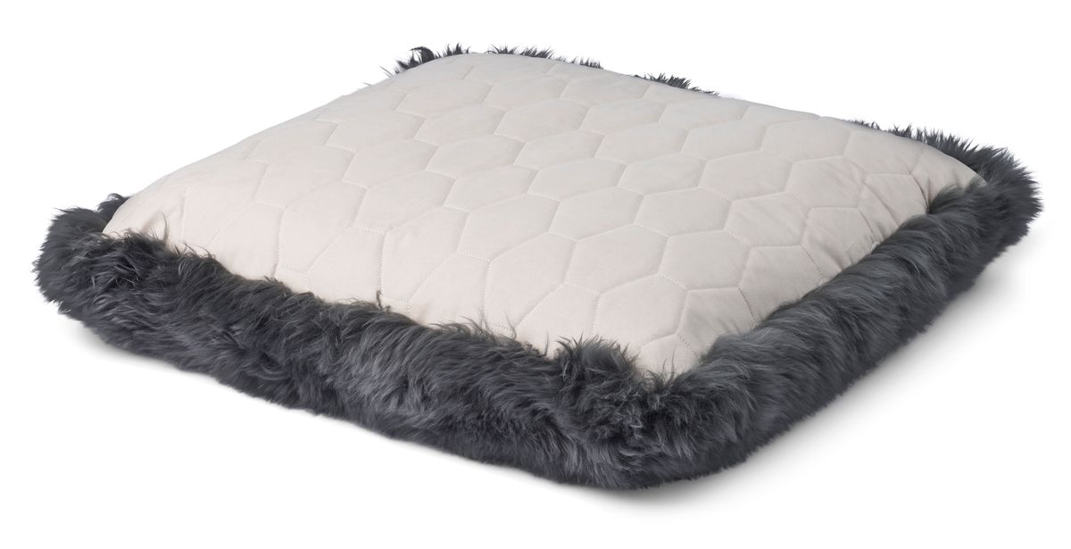 Maxi Float | Lång lugg | Nya Zeeland | 90x90 cm Mörkgrå