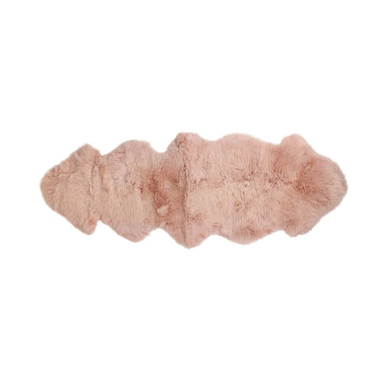 Merino fårskinn | Lång lugg | Nya Zeeland | 170x60 cm Rosa