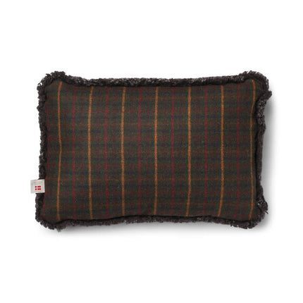 Checked Collection | Ullkudde | Kort lugg | 52x52 cm | 34x52 cm
