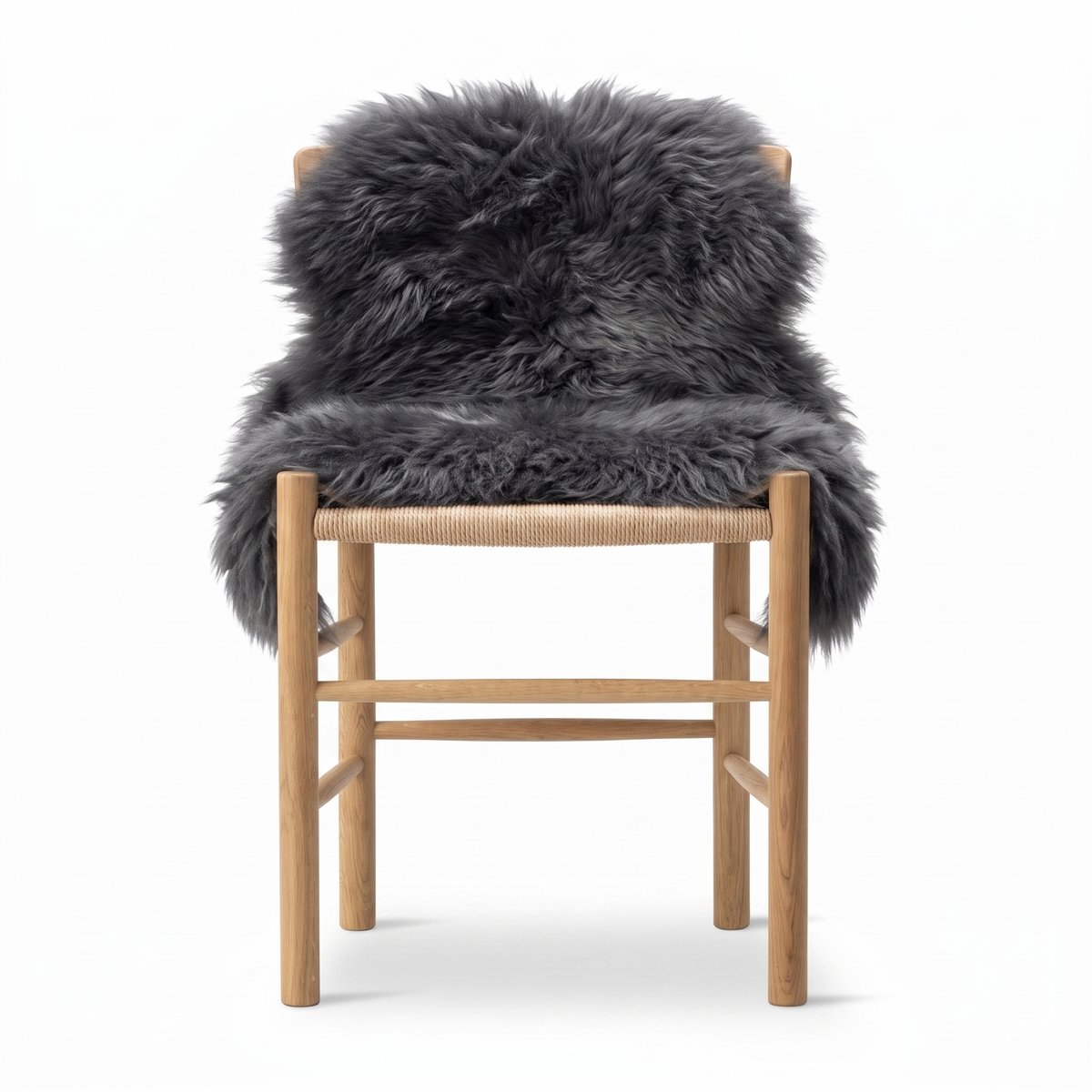 Fårskinn | Nya Zealand | 90 cm | Lång Lugg | Premium
