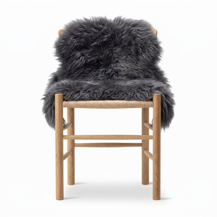Fårskinn | Nya Zealand | 90 cm | Lång Lugg | Premium
