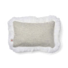Classic Collection | Ullkudde | Lång lugg | 52x52 cm | 34x52 cm Silver / Vit