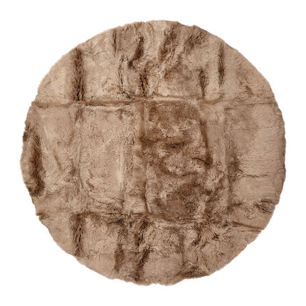 Fårskinnsmatta | Lång lugg | D180 | D250 cm Ljusbrun
