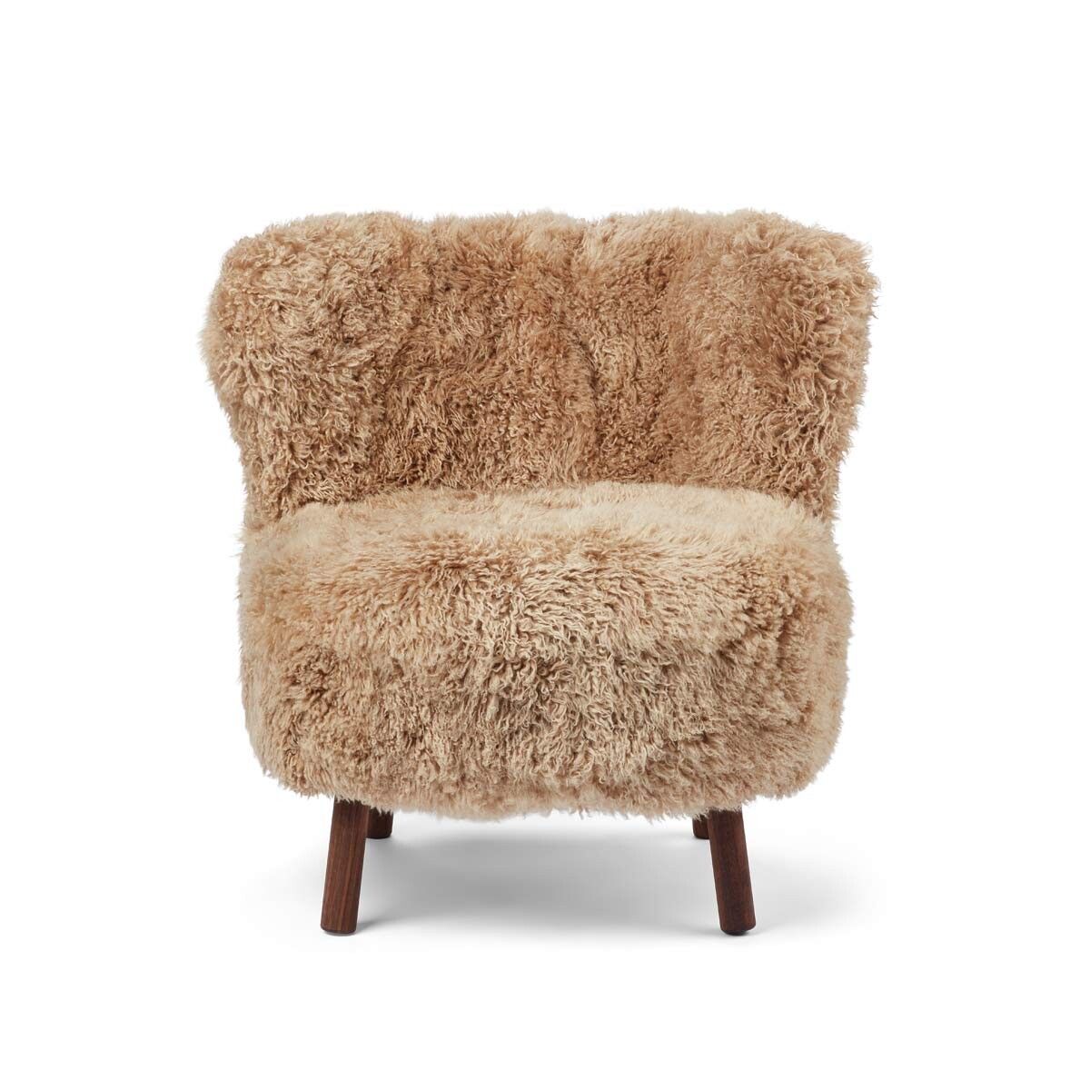Emil Lounge Chair | Lång lugg Honung